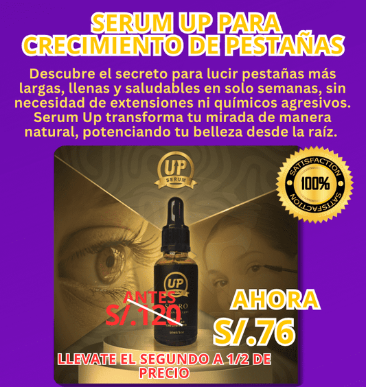 SERUM UP CRECIMIENTO DE PESTAÑAS